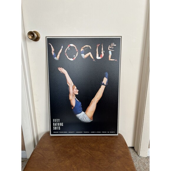Vogue June 1, 1940 Cover Print Photo 50 Bathing Suits 27x19 Wall Art - Picture 14 of 14